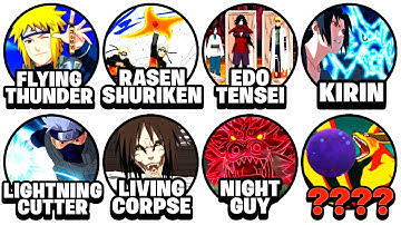 Every S Rank Jutsu In Naruto