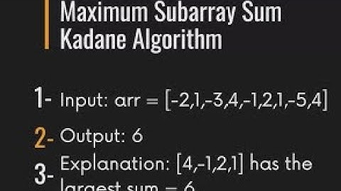Kadane