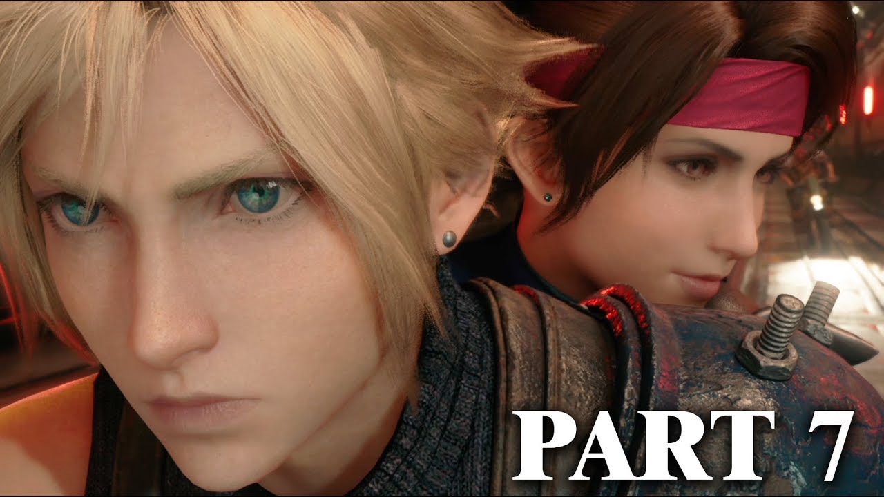 PS4)Final Fantasy 7 Remake 最 终 幻 想 7 重 制 版 Walkthrough Gameplay Part 7 - Ma...