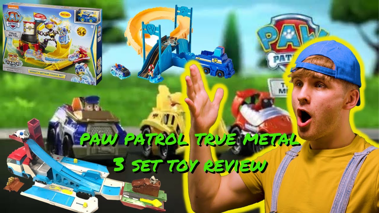 PAW Patrol True Metal Power Series Mini Vehicle + Figure