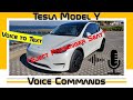 Tesla Model Y, Long Range AWD, Voice Commands!