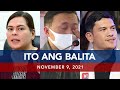 UNTV: ITO ANG BALITA | November 9, 2021