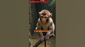“The Monkey and the Cheetah: A Lesson in Kindness and Friendship” #moralstories #kids animation life