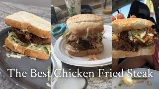 The best chicken fried steak sandwich ...
