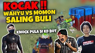 BREAKING UP❗️WAHYU VS MOMON MOCK EACH OTHER - PUBG MOBILE INDONESIA