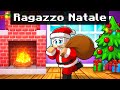 SALVO il NATALE come RAGAZZO NATALE in Minecraft!