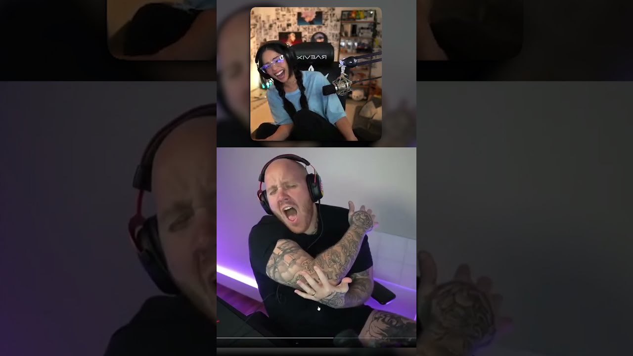 Valkyrae Reacts to TimTheTatman's Funny Bone