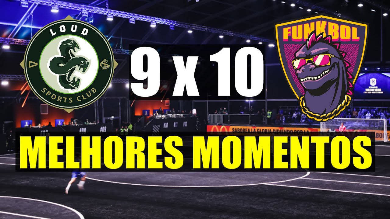 LOUD SC VS FUNKBOL CLUBE  - MELHORES MOMENTOS - HIGHLIGHTS RODADA 9 