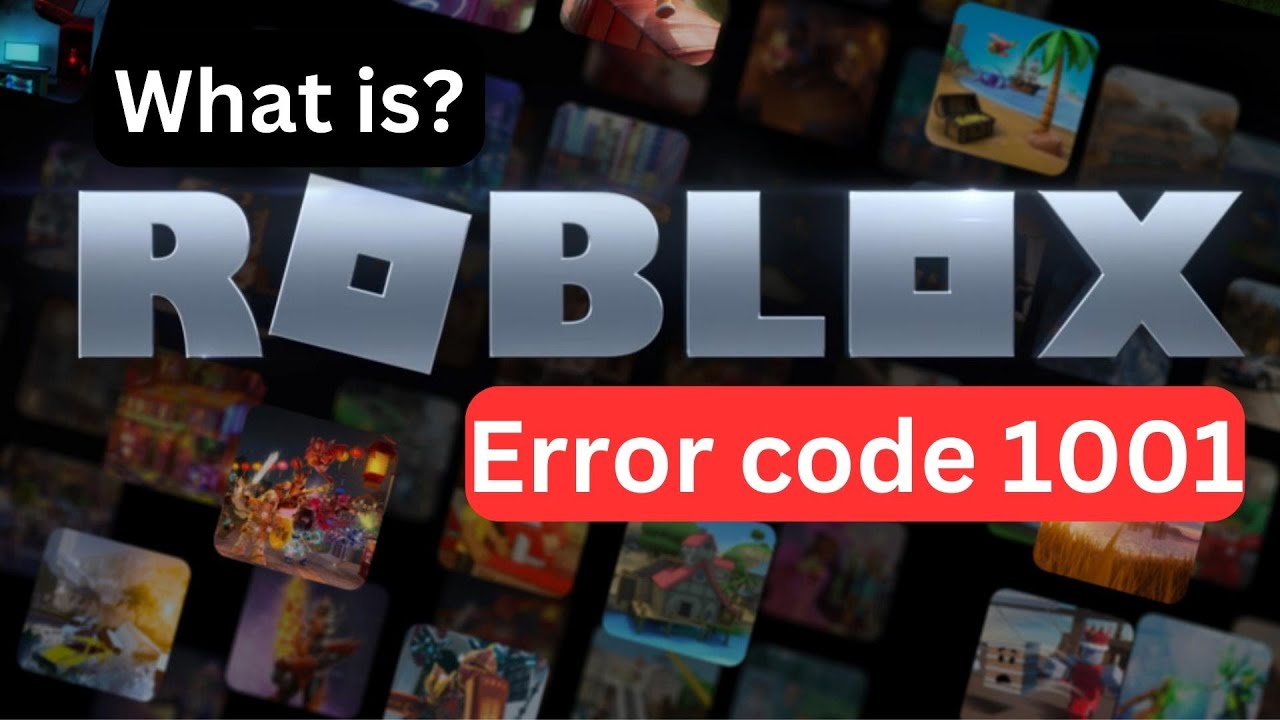 I FOUND ERROR CODE 1001 ON ROBLOX #robloxgamer #roblox #robloxhorror 