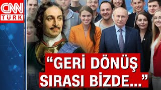 Putin kendini o sözlerle İmparator Petro’ya benzetti Resimi