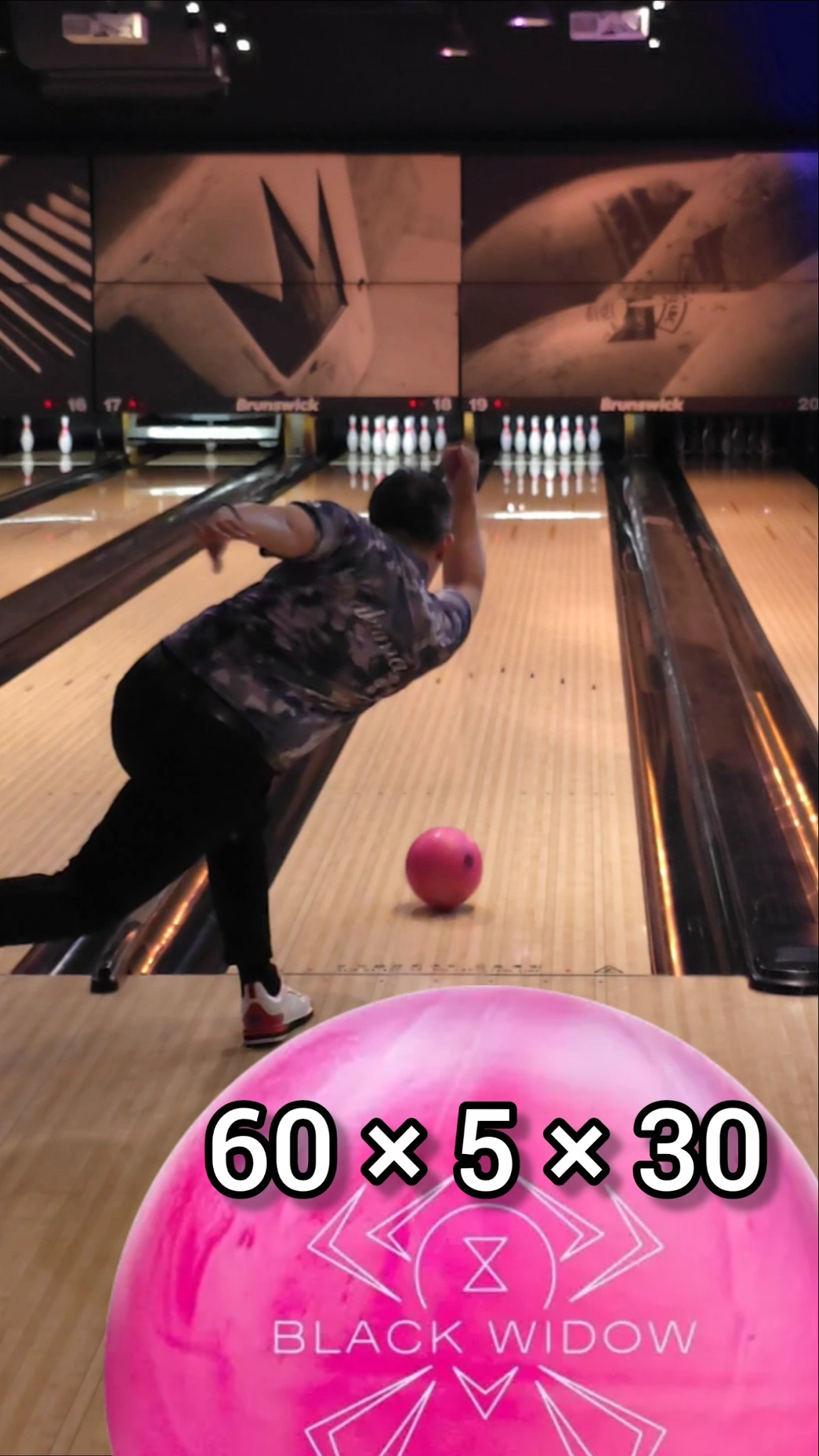 2026/04/20 練球 Hammer Black Widow Urethane Pink Pearl #滾吧