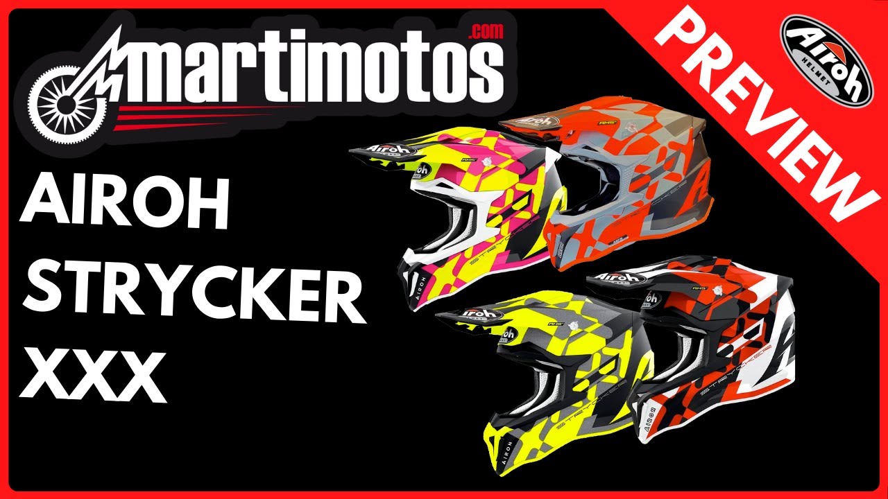 Airoh アイロー Strycker XXX Carbon L モトクロス 全品15%+1200円☆11