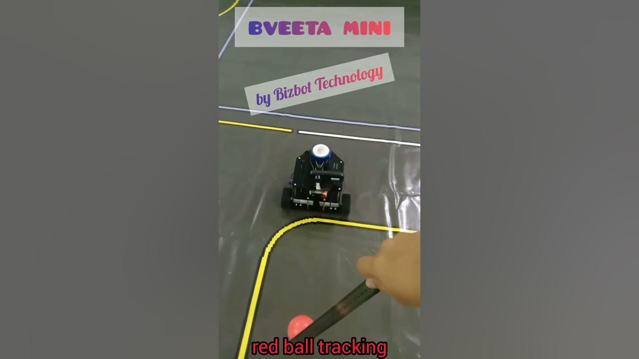 Bveeta mini red ball tracking opencv - YouTube