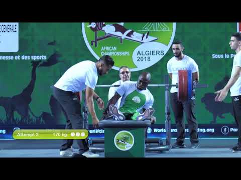 Yakubu Adesokan | African Champion | Men's Up to 49kg | Algiers 2018 WPPO African Championships