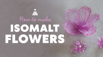 How to make Isomalt Flowers