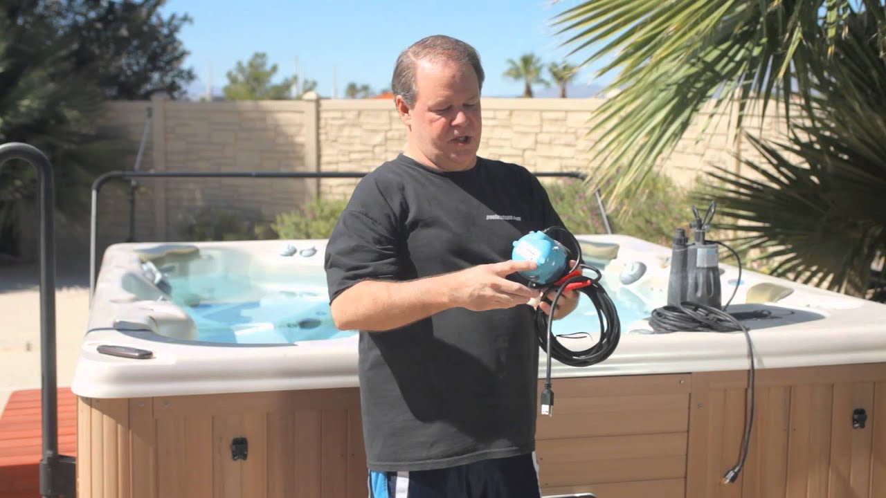 How to Drain a Cal Spa Hot Tub Pools & Spas YouTube