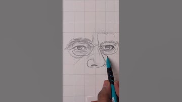 Narendra Modi Drawing, #shorts #modi #art #drawing