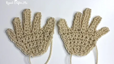 Create Adorable Hand Applique with Crochet Pattern