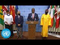 Kenya on Tigray, Ethiopia - Security Council Media Stakeout (2 July 2021)