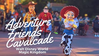 4K Disney Adventure Friends Cavalcade Parade | Walt Disney World Magic Kingdom | October 15, 2023