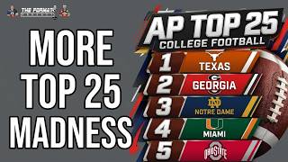 Updated College Football Top 25 Rankings: Who Is Overrated and Underrated | Format Podcast