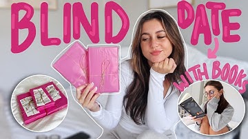 going on 3 blind dates with books | reading vlog
