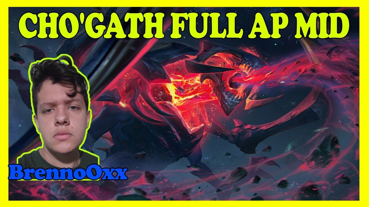 CHO'GATH FULL AP MID- League of Legends - YouTube