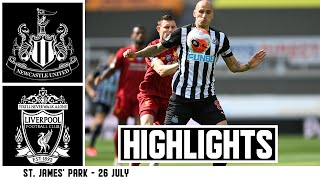 Newcastle United 1 Liverpool 3 Premier League Highlights