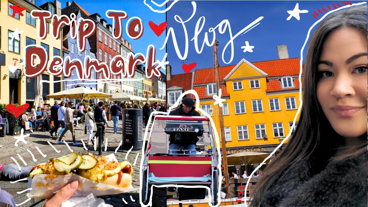 Denmark Vlog 2023 PT:1  // tour Copenhagen with me! ☆ episode 5 - day in the life vlog