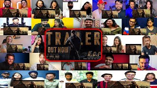 KGF CHAPTER 2 HINDI TRAILER | Rocking Star Yash, Sanjay Dutt, Raveena | Mashup Reaction factory
