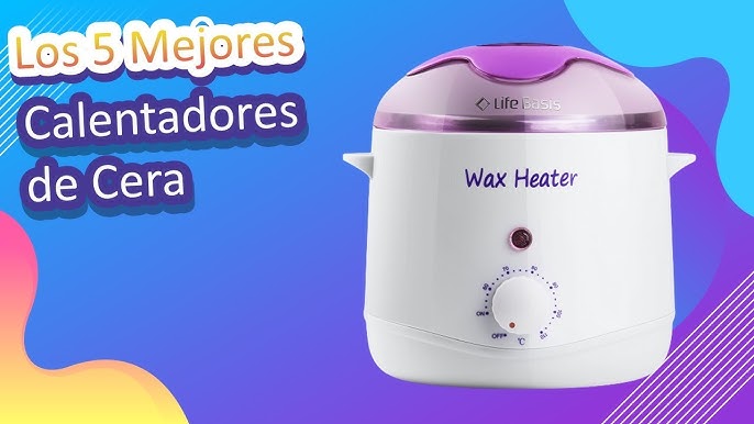 Calentador Fundidor de Cera De Colores para Depilación Pro-Wax100 Blanco  Morado Gama Protect Kit fundidor de cera