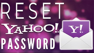 Reset Your Yahoo Email Password 2020