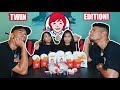 Wendy&#39;s Mukbang! TWIN Edition! Feat. Bell Twins | MontoyaTwinz