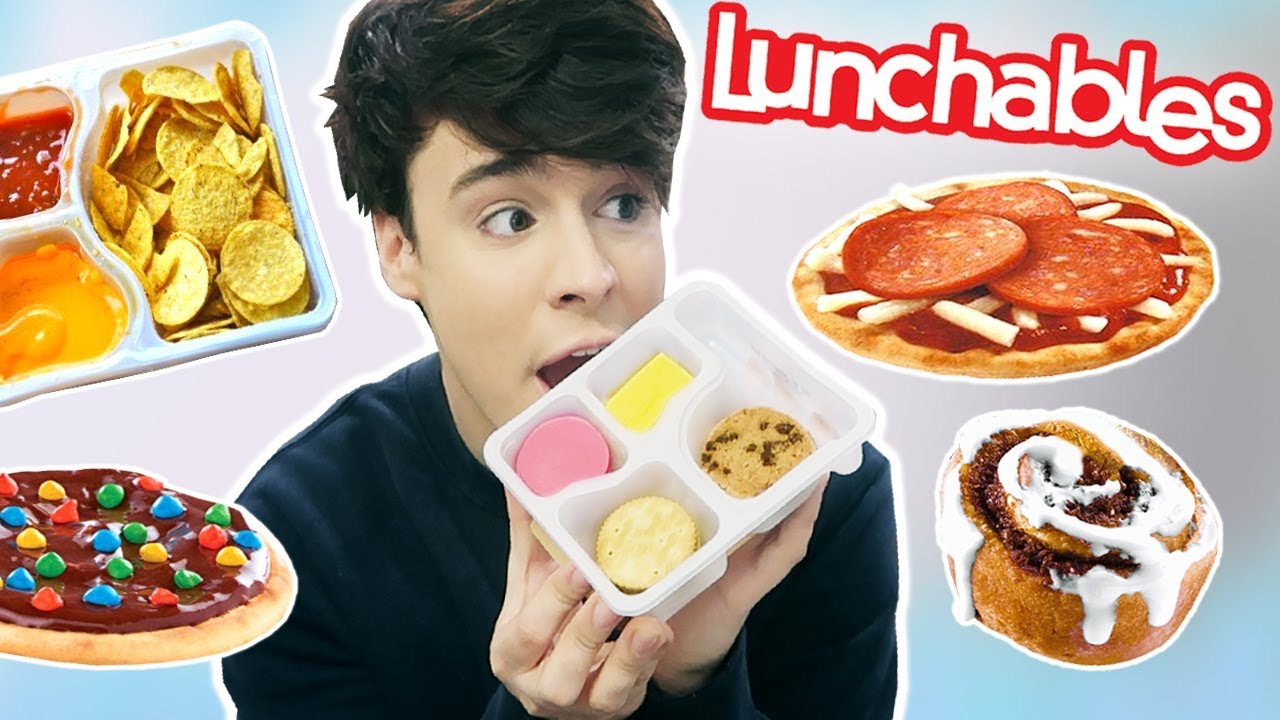 i only ate LUNCHABLES for 24 hours | Raphael Gomes