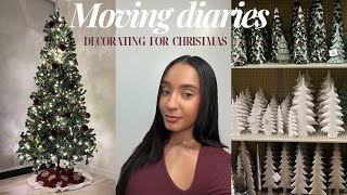 MOVING VLOG | DECORATE MY APARTMENT FOR CHRISTMAS, SHOPPING, HAULS + MORE
