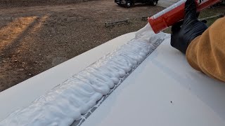 RV Roof Maintenance with DICOR Self Leveling Lap Sealant!