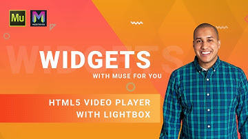 HTML5 Video Player with Lightbox Widget | Adobe Muse CC | Muse For You