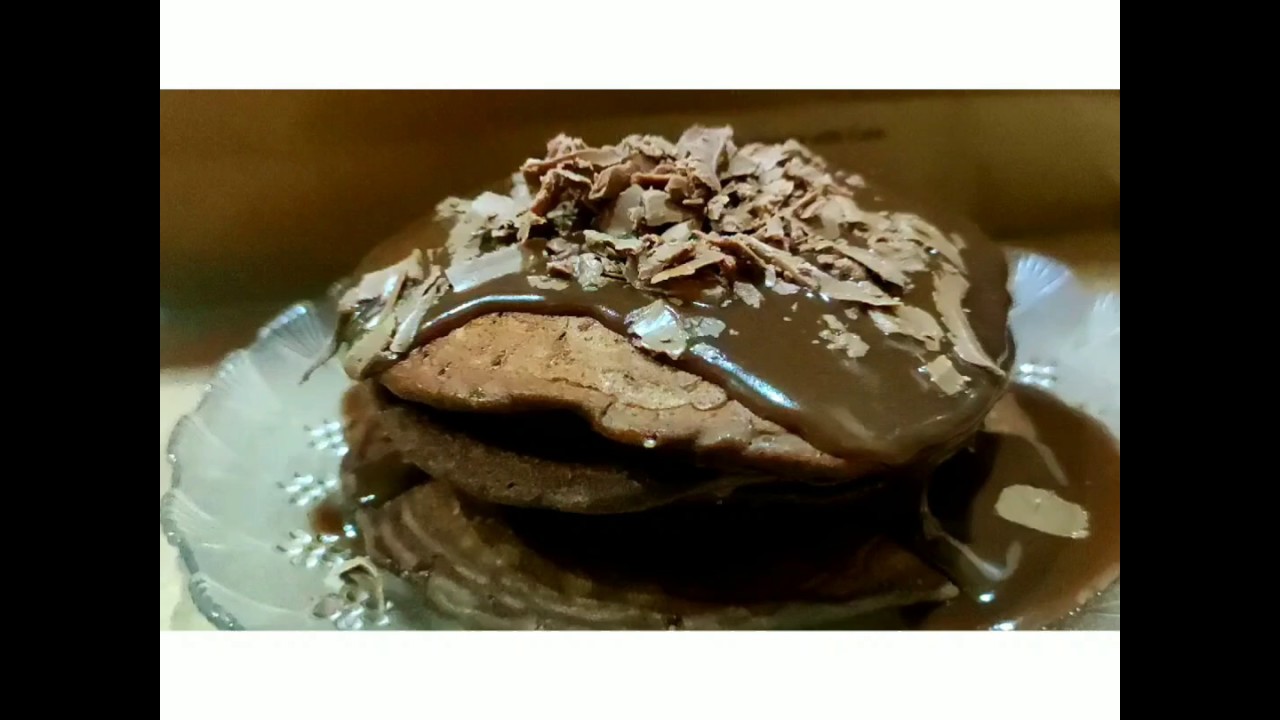Delicious Chocolate Pancakes with Chocolate Sauce|Kitchen Stories