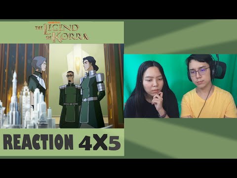 The Legend of Korra 4X5 | "Enemy At the Gates" | REACTION
