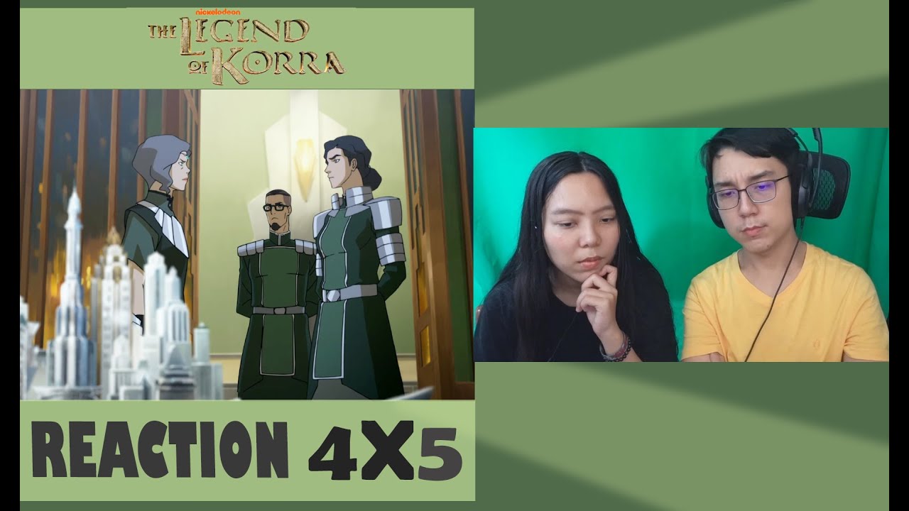 The Legend of Korra 4X5 | "Enemy At the Gates" | REACTION