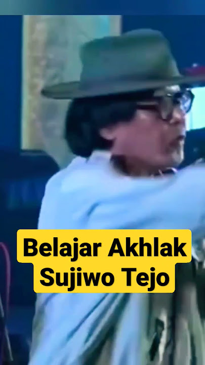 Sujiwo Tedjo marah 😡 Belajar Adab || Cak Nun #shourts #ceramah