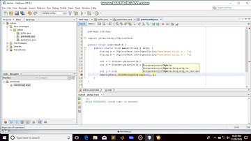 membuat program java menggunakan operator Aritmatika
