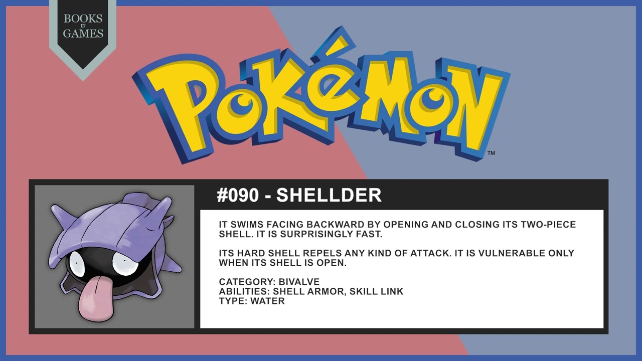 Shellder  Pokédex