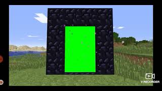 Green Screen Nether Portal