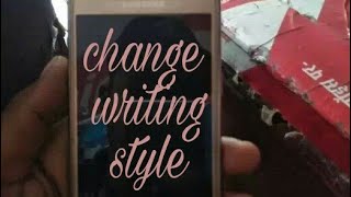 How to change phone's word writing style screenshot 3