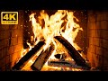 Kamin Entspannung Mit Sanftem Feuerlicht Und Leisen Flammen Für Ruhige Abende Fireplace 4K