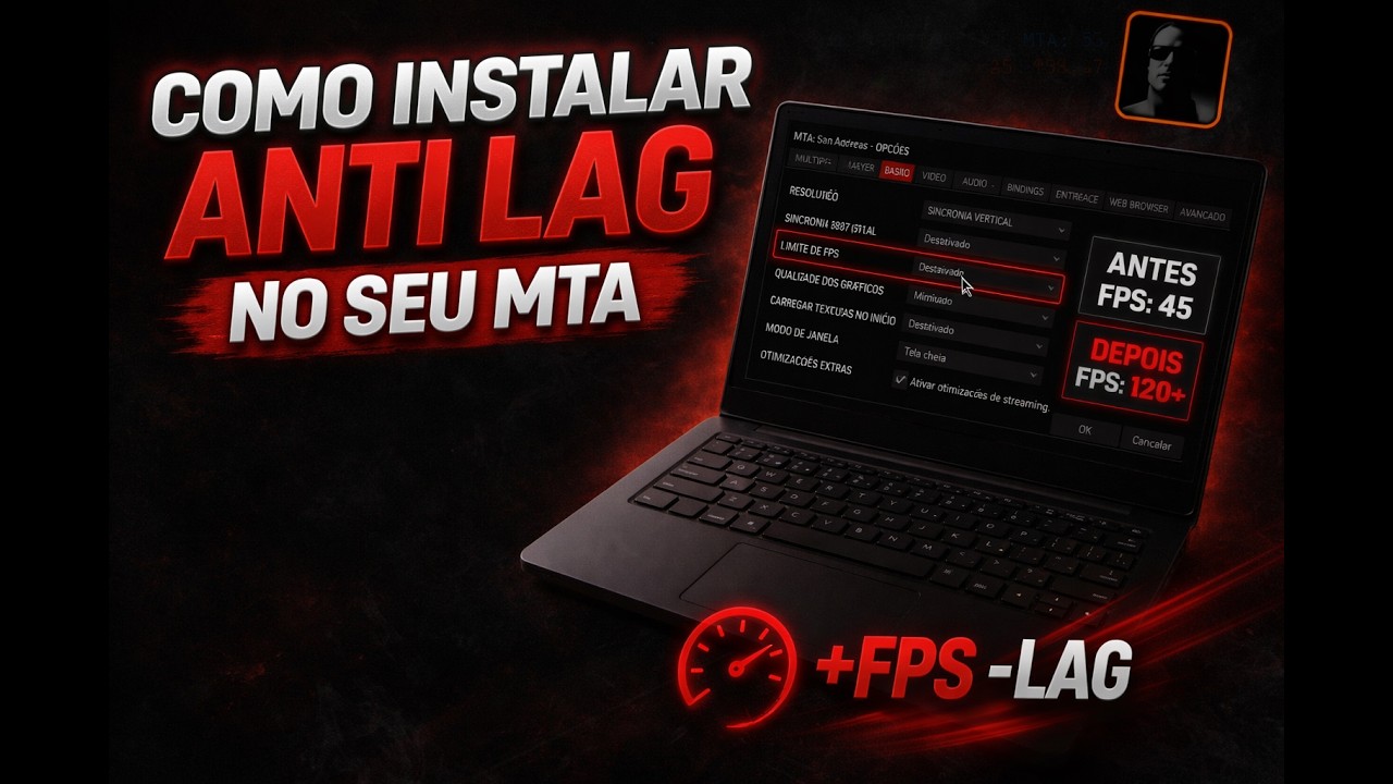 como baixa anti lag no seu mta!! - YouTube