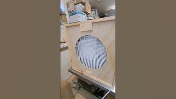 Box Fan Air Filter for Workshop #woodworking