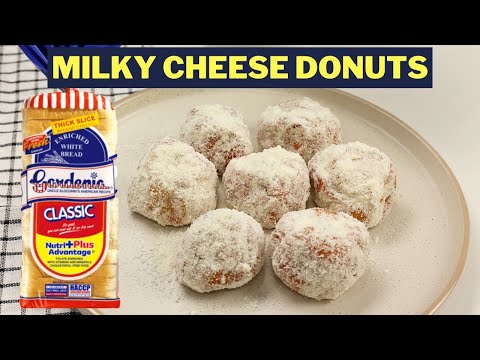 Cheesy Milky Donut | using GARDENIA