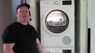 How To Fully Clean Bosch Ductless Dryer Including Sump Pump Pit